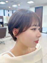 ヘア ルミナス バイ フォルテ(HAIR LUMINAS by FORTE) こなれミディ/前髪/黒髪/ボブルフ/ネビージュ/小顔/ワンレン