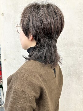 モリオ(morio) ＊マッシュウルフカット外ハネロングウルフレイヤー30代40代1