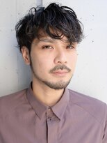 インセプション 銀座(INCEPTION)&nbsp;マッシュパーマ/スペインカールニュアンスパーマ/ダークアッシュ