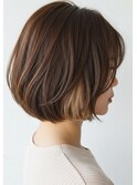 ショートボブ　インナーカラー[北千住]
