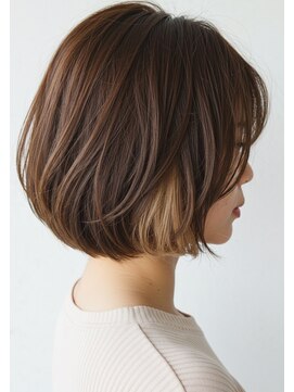 スムーズ 北千住(smoos’) ショートボブ　インナーカラー[北千住]