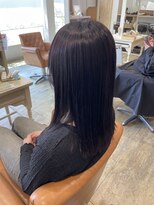 ビズヘアー プチ(bisou hair petit) ツヤツヤラベンダーカラー