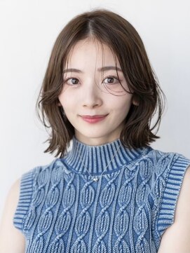 ドットハリス(.Hallis) レイヤーボブ/レイヤーカット/くびれレイヤー/韓国風ヘア