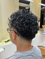 クオリス 上板橋店(QUALIS) 社会人向け◎刈り上げ無造作パーマ×ビジネスショート