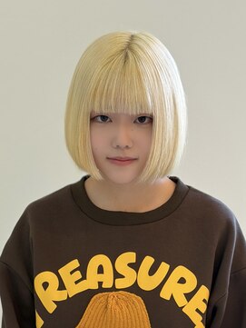 メテオでダメージレスケア！！ホワイトブロンドボブ