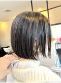 黒髪ボブ