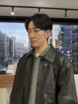 ソソ(soso) 短めセンターパート