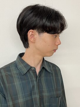 モリオフロムロンドン 松戸店(Morio from London) 【メンズ 松戸 岩口】リバースセンターパートハンサムショート