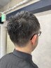【しっかり頭皮ケア】カット+幹細胞スパ+活泡泉