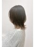 【HOMEケア付】カット+プレミアカラー(白髪染め可)+ヘアリセッター¥14900