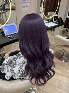 アーチバイケンジ(arch by kenje) ラベンダーカラー 艶カラー ブリーチ 平塚