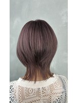 リジョイスヘア レイ(REJOICE hair Lei) ダブルカラーで作るモーヴピンク