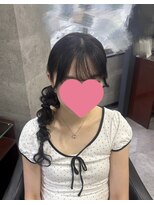 ビゼ 梅田(BIZE)&nbsp;編みおろしヘア