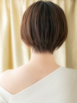 カバーヘアアンドスパ ブリス 浦和(COVER HAIR&SPA bliss) ブリーチなしミルクブラウン大人ショートヘア30代40代324Z浦和