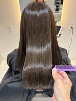 フルー 都立大学店(Fleu r)&nbsp;無加工でもこのツヤ！髪質改善ヘアカラー