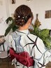 【お祭りに♪】浴衣着付け+おしゃれセット(前日迄に予約お願いします)7700円