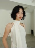韓国風レイヤーカット/顔周りカット/ミルクティーベージュ/渋谷