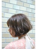 柔らかフェミニンボブ