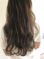 ヘアーアンドエステティック ヴェリス(hair&esthetic Velis) 【Velis】ハイグラアッシュ&ロングウェーブ