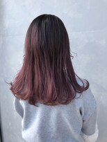 へアメイクワンプラス 四日市(HAIR MAKE ONEplus)&nbsp;艶感MAX大人かわいい♪小顔演出★くすみパープルグレー