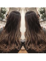 リズ オブ ヘアー(Lis of hair)&nbsp;艶☆大人グラデーションカラー【大橋】＠lis_oohashi