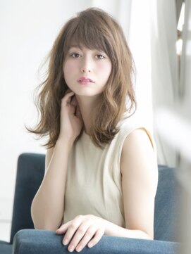 ロンド シャルム 吉祥寺(Lond charme) ロンド吉祥寺【千田大地】小顔前髪ブランジュ外はねセミディ