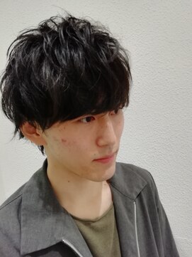 アッシュ 元住吉店(Ash) フェザーマッシュ×ツーブロック