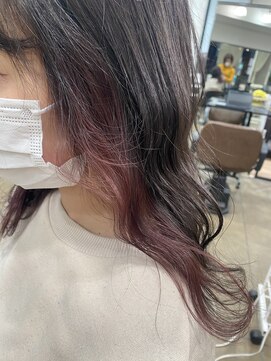 ソワンドゥブレス 瓜破店(soin de brace) インナー桜カラー