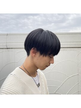 オブジェ 上地店(objet) 刈り上げナチュラルマッシュ