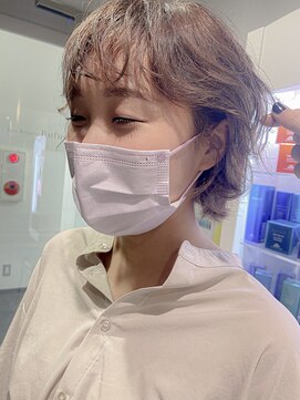 ジャストビューティ ルフレ 金沢八景店(Just Beauty Rufure) ボブ/カーキグレージュ/ベージュ/大人かわいい/金沢八景