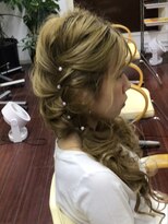 ヘアサロン ユニティ(Hair Salon Unity) 表編みツインテールonカール