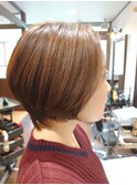グラデーションショートボブ