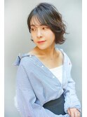 ショートボブのパーマスタイル【銀座/有楽町】30代40代50代