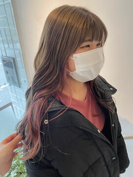 イト(ito) 【 ito / 梅田 】ベージュカラー×ハイトーンピンク