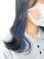 美容室 ハルミ ヘア リゾート 川口店(Harumi Hair Resort) インナーカラー　×　ブルーバイオレット