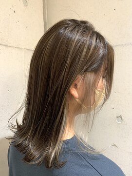 ヘアコレクション アンジュ(Hair collection Unge) 【加藤】ハイライト×ポイント