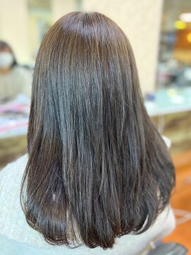 アークスヘアー アッシュべージュツヤ感＆透明感カラーナチュラル