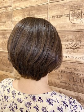 アラモア 国立(Alamoa) ショートハイライト×フレンチカジュアル