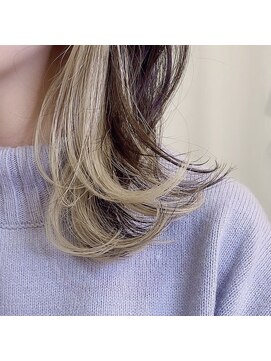 クロト(Clotho) イヤリングカラー/インナーカラーダブルカラーブリーチ白髪染め