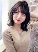 前髪の神様が作る大人ガーリープリカール小顔レイヤーカット