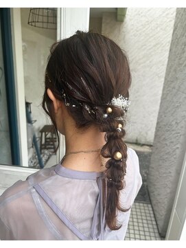 ピーブランズヘアー 大野城コモレビ(P-brandshair onojo Komorebi) 編みおろし