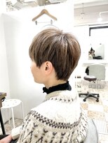 クリアリティ ヘアーサロン 京都駅前本店(clarity hair salon)&nbsp;白髪ぼかし×ベリーショート@1101_hairstyle ●148●