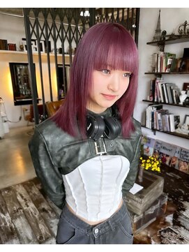 トレンチ(TRENCH) 《TRENCH おつじ》ケアブリーチ 学割U24 ラベンダー