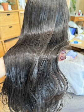 バイオレット ナゴヤ(Violet Nagoya) グレージュ ブリーチなしカラー 透明感 グレーベージュ