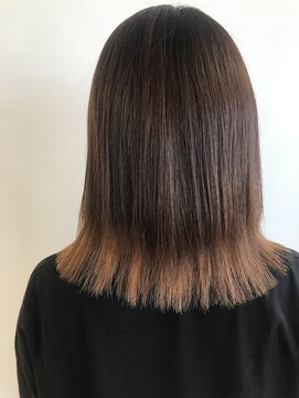 クララ トヨハシ(CLALA Toyohashi) 裾カラー　髪質改善トリートメント