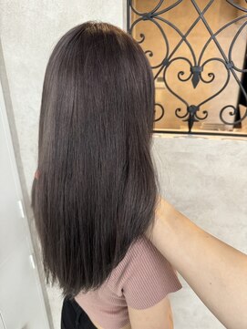 ルノン(LUNON) ラベンダーグレー/ダブルカラー/ハイトーン