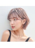 美シルエット横顔美人くびれレイヤークールショート