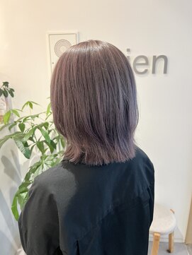 リアン(Lien) くびれボブ×グレージュ　miyu