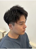 短髪でもナチュラルなパーマ!ソフトツイストスパイラル