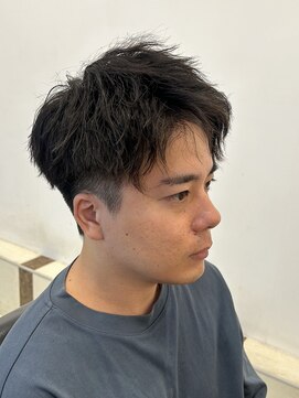 クレス 戸田店 メンズ店(CLESC) 短髪でもナチュラルなパーマ!ソフトツイストスパイラル